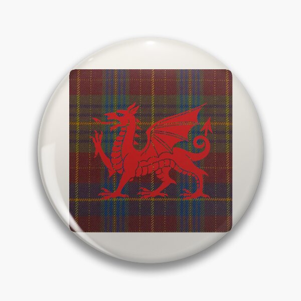 Item preview, Price Welsh Tartan – Life is Short, Glory Eternal & y Ddraig Goch - the red dragon v4 designed and sold by WheelieGdArt.