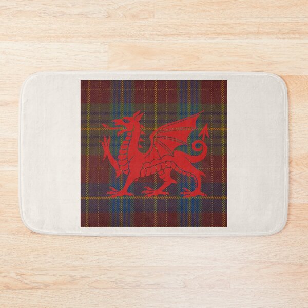 Item preview, Price Welsh Tartan – Life is Short, Glory Eternal & y Ddraig Goch - the red dragon v4 designed and sold by WheelieGdArt.