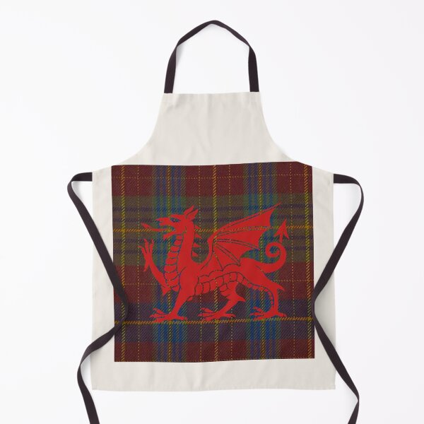 Item preview, Price Welsh Tartan – Life is Short, Glory Eternal & y Ddraig Goch - the red dragon v4 designed and sold by WheelieGdArt.