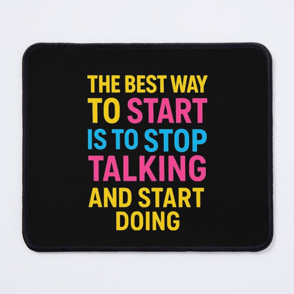 Item preview, Stop Talking, Start Doing designed and sold by Motivive.