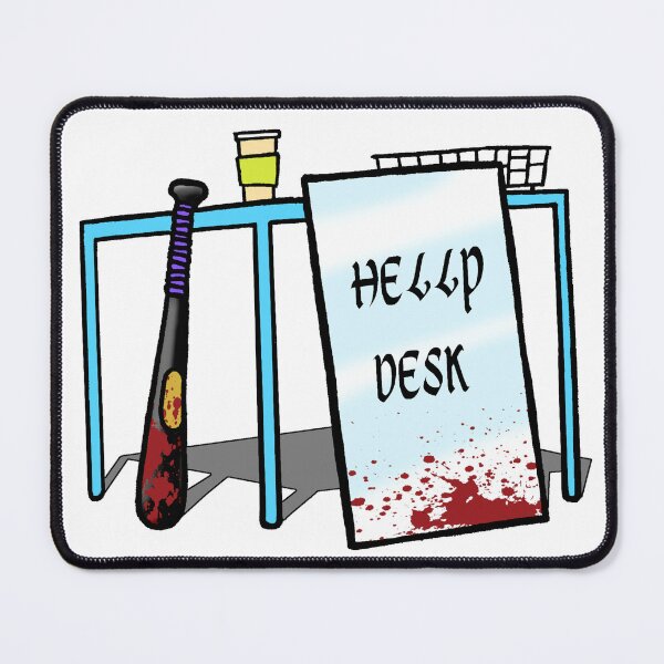 Item preview, The Hellp Desk designed and sold by Grimstoybox.