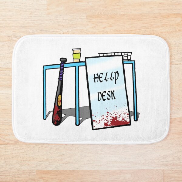 Item preview, El escritorio de Hellp designed and sold by Grimstoybox.