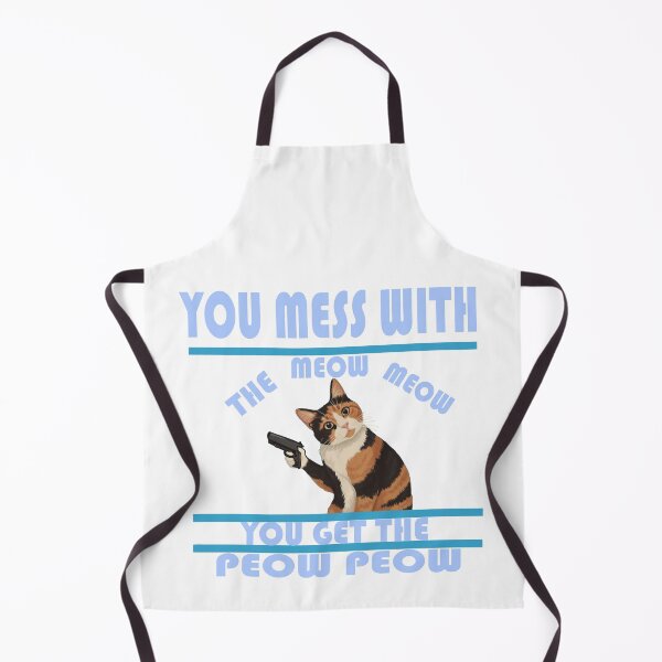 Item preview, Kitty Peow Peow designed and sold by Flying Leaf Apparel Co..