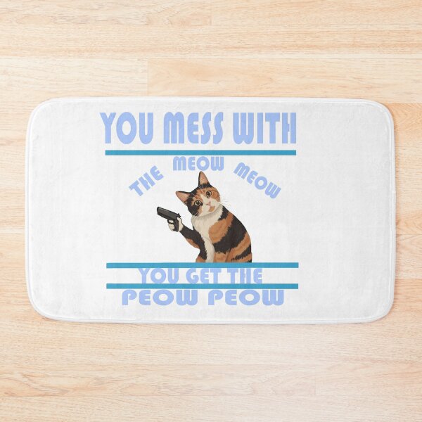 Item preview, Kitty Peow Peow designed and sold by Flying Leaf Apparel Co..