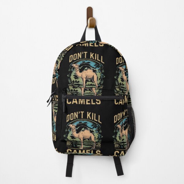 Item preview, Don’t Kill Camels — ornate vintage badge designed and sold by CalmDownZone ⭐️⭐️⭐️⭐️⭐️.