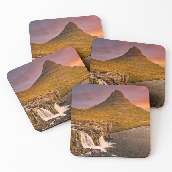 Item preview, Mt. Kirkjufell & Kirkjufellsfoss designed and sold by Alex Preiss.