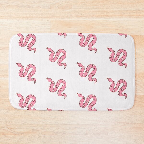 Item preview, Kawaii Pink Star Snake – Cute Aesthetic Western Sticker designed and sold by lea-lani.