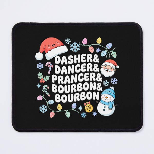 Item preview, Cute Holiday Bourbon Saying Christmas Party Drinking Humor designed and sold by saloui.