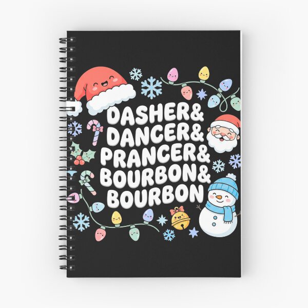 Item preview, Cute Holiday Bourbon Saying Christmas Party Drinking Humor designed and sold by saloui.