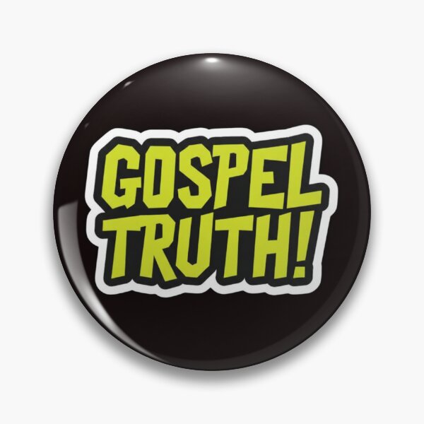 Item preview, GOSPEL TRUTH! Wavy Comic Book Christian Typography Tee designed and sold by FitnWear.