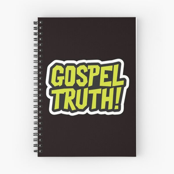 Item preview, GOSPEL TRUTH! Wavy Comic Book Christian Typography Tee designed and sold by FitnWear.