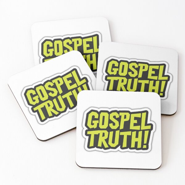 Item preview, GOSPEL TRUTH! Wavy Comic Book Christian Typography Tee designed and sold by FitnWear.