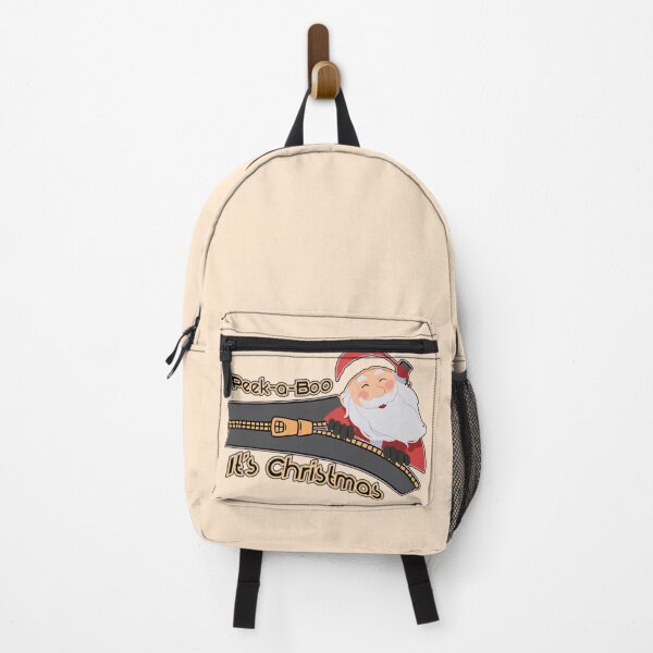 Item preview, Peek-a-Boo It’s Christmas Design - Funny Zipper Santa designed and sold by PriyaMagic.