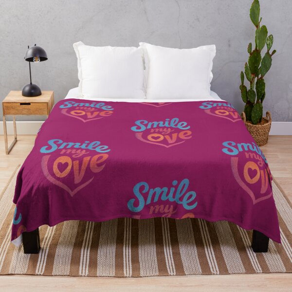 Item preview, Smile For Love Heart Shaped Typography Artwork designed and sold by Kony83.