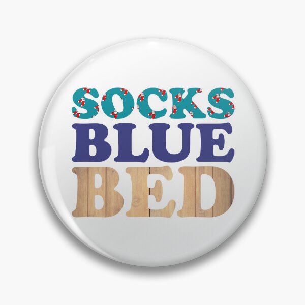 Item preview, Socks, Blue, Bed designed and sold by artjuniverse.