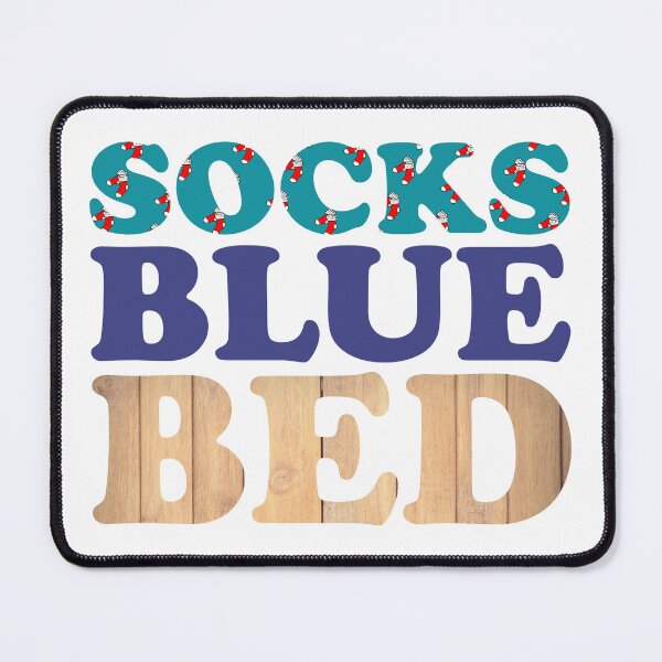 Item preview, Socks, Blue, Bed designed and sold by artjuniverse.