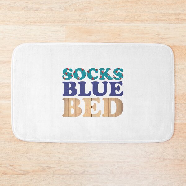 Item preview, Socks, Blue, Bed designed and sold by artjuniverse.