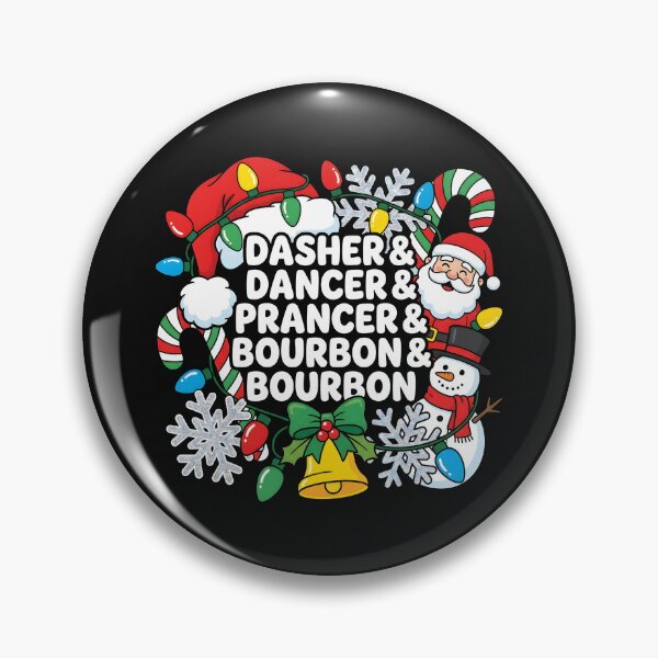 Item preview, Cool Bourbon Christmas Drinking Humor Festive Winter Celebration designed and sold by saloui.
