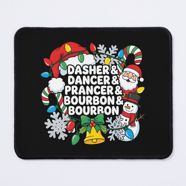 Item preview, Cool Bourbon Christmas Drinking Humor Festive Winter Celebration designed and sold by saloui.
