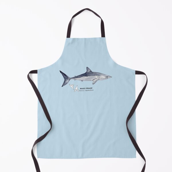 Item preview, MAKO SHARK-Isurus oxyrinchus (name and teeth) designed and sold by BEATRIZ ABAITUA.