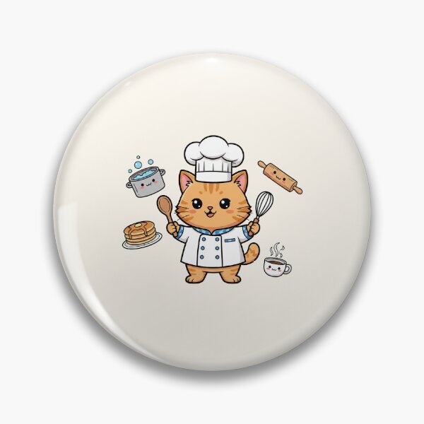 Item preview, Purr-fect Chef Cat - Adorable Culinary Kitty designed and sold by HoopeStylee.