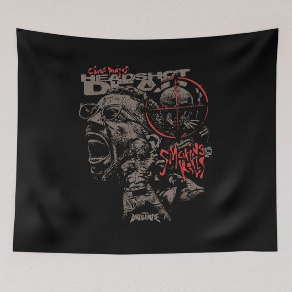 Item preview, Carlos Prates "Headshot Dead" Smoking Kill designed and sold by JeyVel.