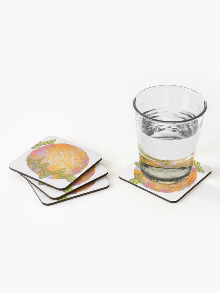 Thumbnail 2 of 5, Coasters (Set of 4), Jungle Abstract designed and sold by Ralufia.