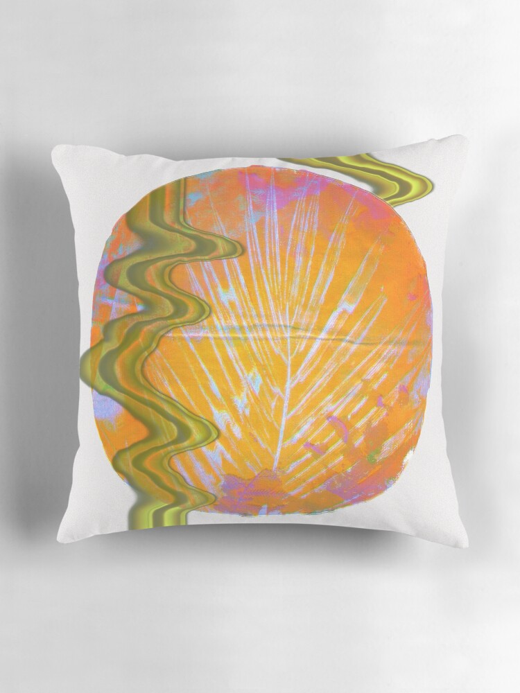 Thumbnail 3 of 4, Pillow, Jungle Abstract designed and sold by Ralufia.