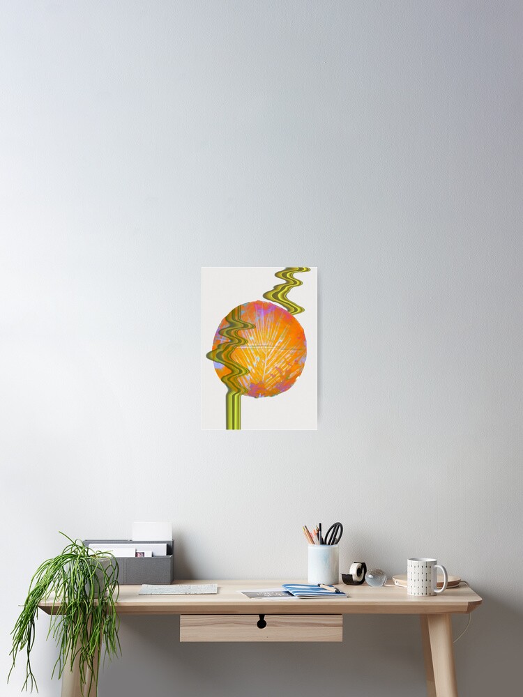 Thumbnail 2 of 3, Poster, Jungle Abstract designed and sold by Ralufia.