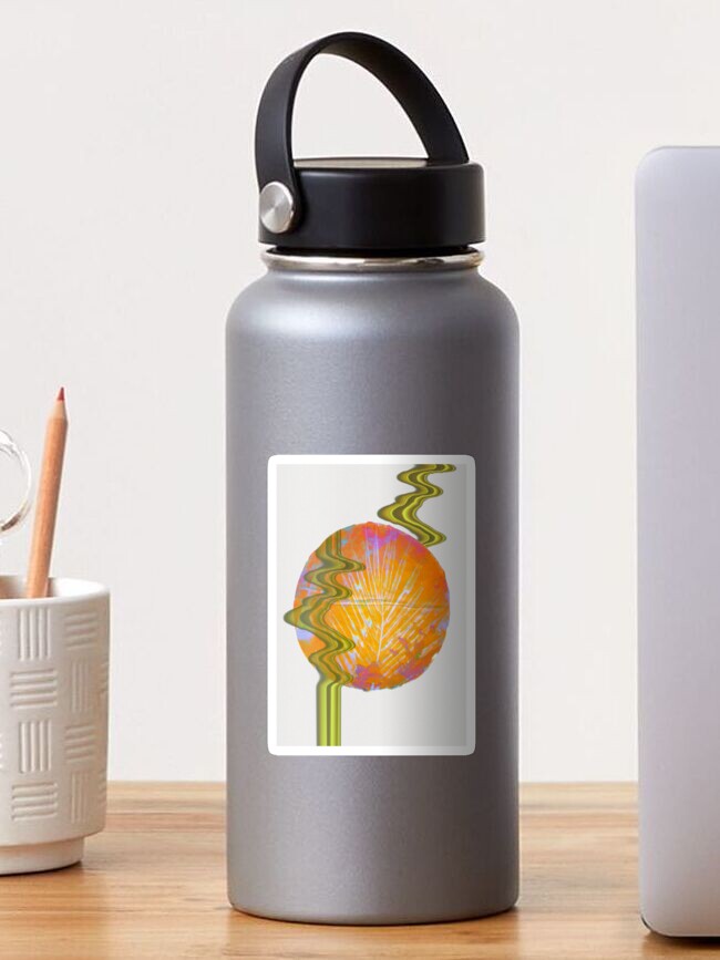Thumbnail 1 of 3, Sticker, Jungle Abstract designed and sold by Ralufia.