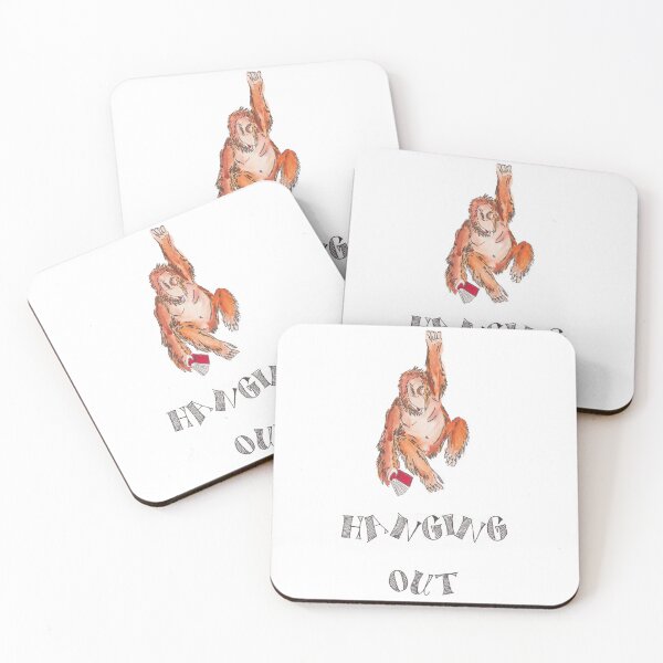 Item preview, Hanging Out designed and sold by The Orangutan Gallery.
