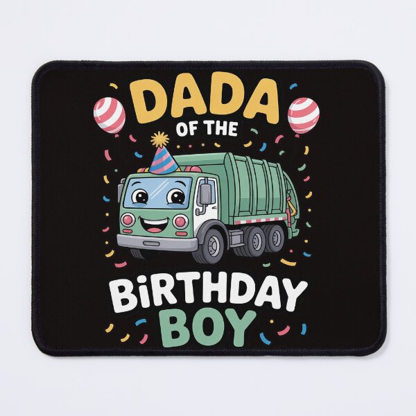 Item preview, Dada Of The Birthday Boy Garbage Truck Recycling Trash designed and sold by MelSurf.