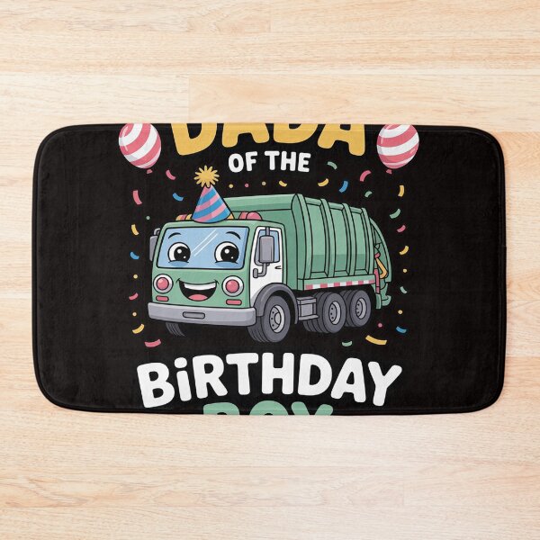 Item preview, Dada Of The Birthday Boy Garbage Truck Recycling Trash designed and sold by MelSurf.