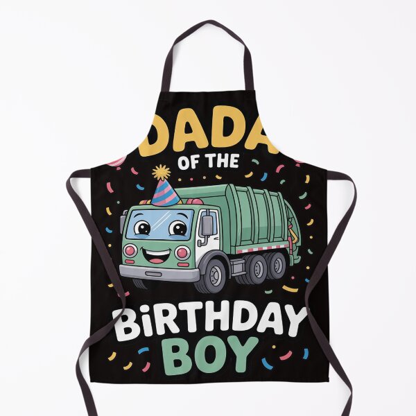 Item preview, Dada Of The Birthday Boy Garbage Truck Recycling Trash designed and sold by MelSurf.
