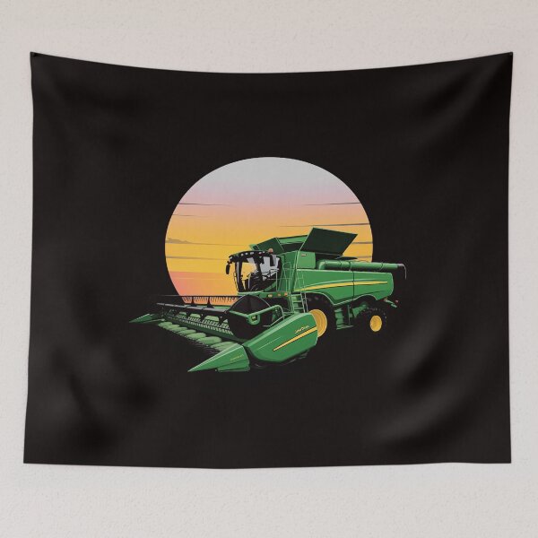 Item preview, Combine Harvester at Work designed and sold by MelSurf.