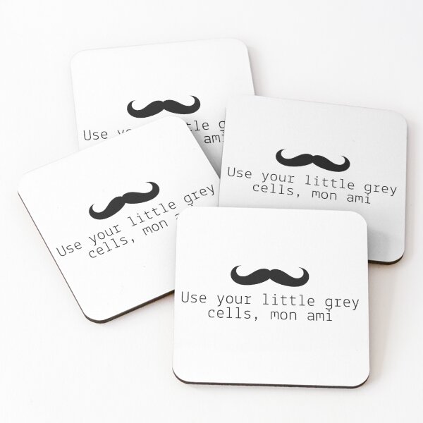 Item preview, Use your little grey cells designed and sold by Fantasy2Reality.