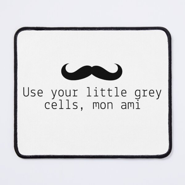 Item preview, Use your little grey cells designed and sold by Fantasy2Reality.