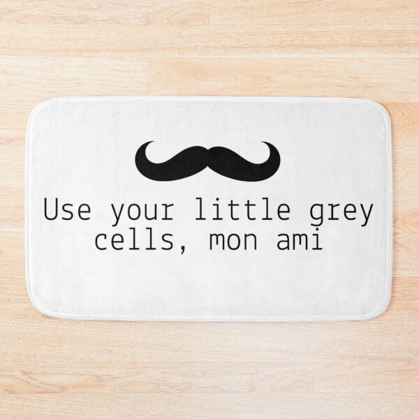 Item preview, Use your little grey cells designed and sold by Fantasy2Reality.