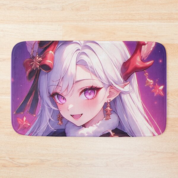 Aperçu de l'œuvre Une fille vampire d'anime fête Noël créée et vendue par ArtsJulian.