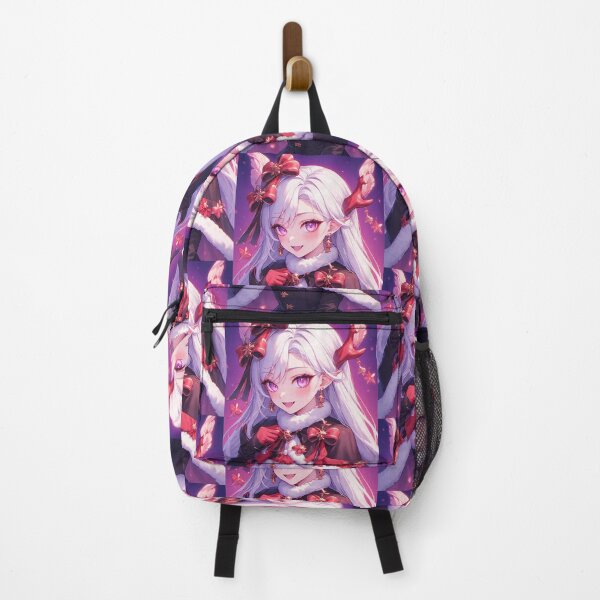 Item preview, Anime vampire girl celebrating Christmas designed and sold by ArtsJulian.