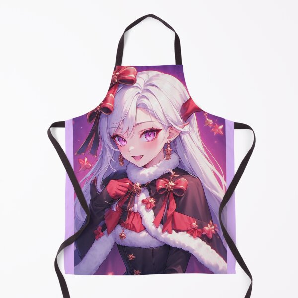 Item preview, Anime vampire girl celebrating Christmas designed and sold by ArtsJulian.