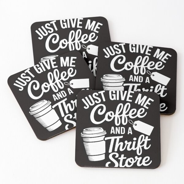 Item preview, Coffee And Thrift Store - Thrift Shopper Picker Yard Sale designed and sold by MelSurf.