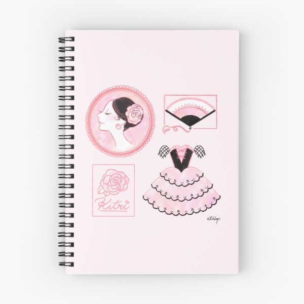 Item preview, Kitri in Pink Themed Motifs designed and sold by etniop.