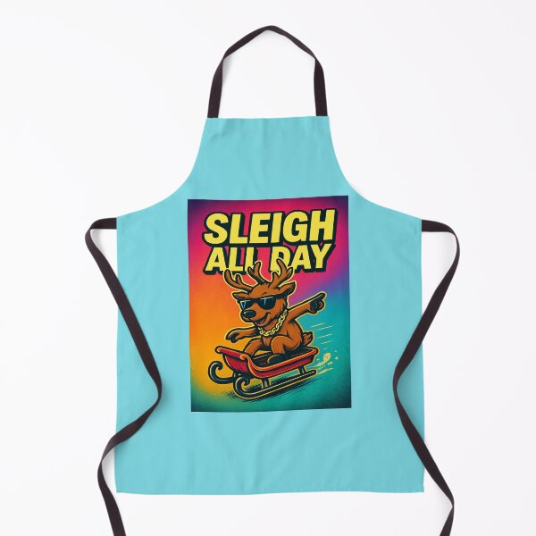 Item preview, "Sleigh all day" - Cyber Deer on a Sleigh From Felia designed and sold by Felia001.