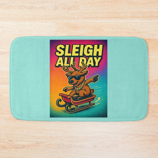 Item preview, "Sleigh all day" - Cyber Deer on a Sleigh From Felia designed and sold by Felia001.