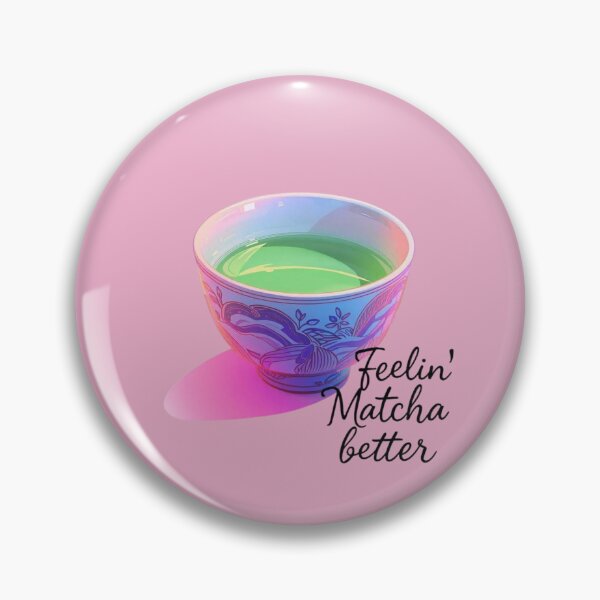 Item preview, Feelin' matcha better designed and sold by Pastel & Neon art store.