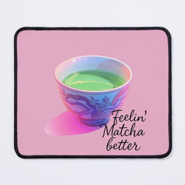Item preview, Feelin' matcha better designed and sold by Pastel & Neon art store.