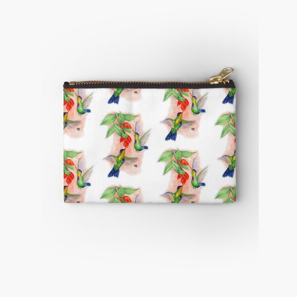 Item preview, Fiery Throated Hummingbirds feeding on Cavendishia Fowers designed and sold by Jesus Vichareli.