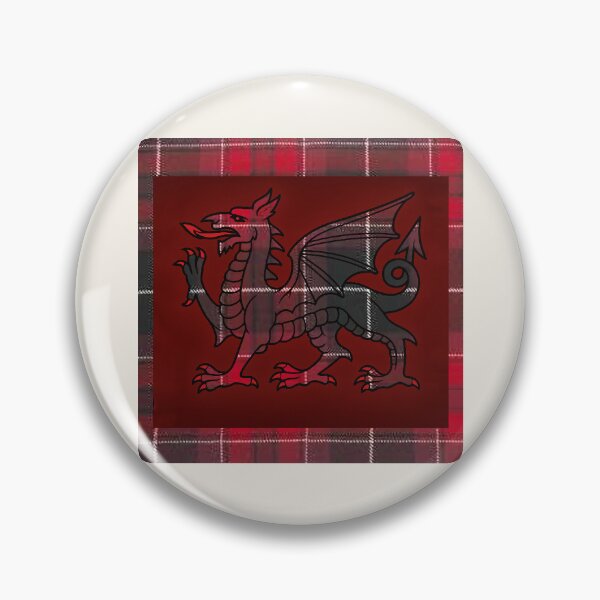 Item preview, Pride Of Wales - Universal - Welsh Tartan & y Ddraig Goch - the red dragon  designed and sold by WheelieGdArt.