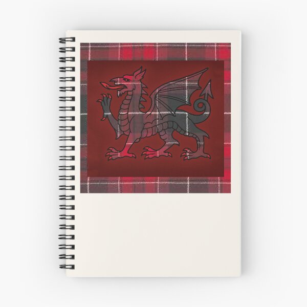 Item preview, Pride Of Wales - Universal - Welsh Tartan & y Ddraig Goch - the red dragon  designed and sold by WheelieGdArt.